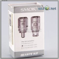 SMOK TF-R3 RBA Beast Core - обслуживаемая трехспиральная база + испаритель TF-T4.