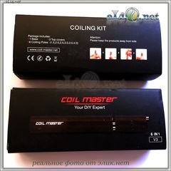 Coil Master Coiling Kit V3. Инструмент для намотки спирали.