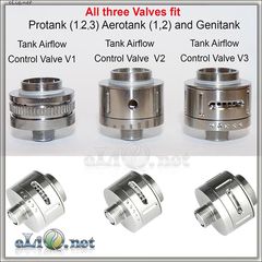 [KangerTech] New Airflow Control Valve v3 for Protank 2 / Protank 3 / AeroTank - новая база с регулировкой обдува.