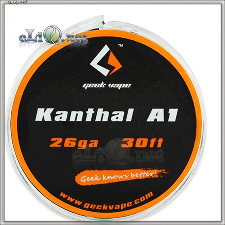 [GeekVape] 26ga, 0.4мм Кантал А1. 10м. 