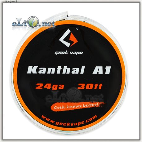 [GeekVape] 24ga, 0.5мм Кантал А1. 10м. 