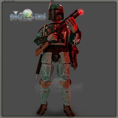 Говорящий Боба Фетт, "Звёздные войны" (Boba Fett, Star Wars, Disney)