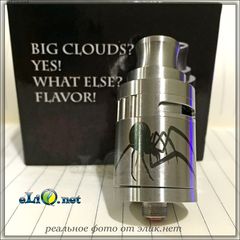 iCloudcig Black Widow RDA - обслуживаемый атомайзер для дрипа. Черная вдова.