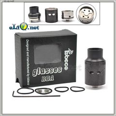 Tobeco Original Glasses. Обслуживемый атомайзер для дрипа. Оригинал. Очки.