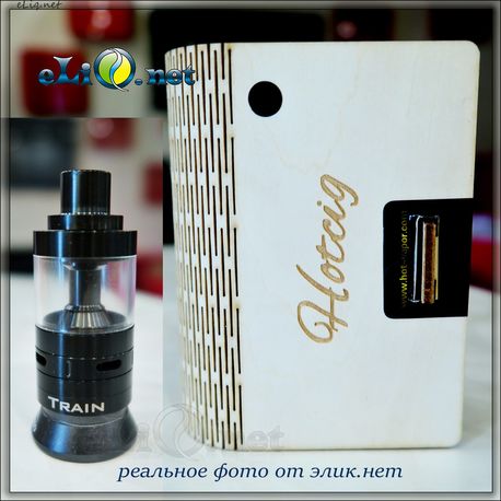 Hotcig Train Vape RDTA  Atomizer - 3ml - обслуживаемый атомайзер-танк.