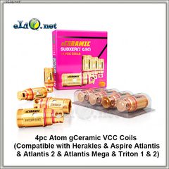 ATOM. Керамический испаритель для Herakles, Atlantis, Atlantis 2 и Mega, Triton. gCeramic Coils