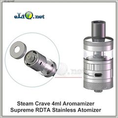 Steam Crave Aromamizer Supreme RDTA - обслуживаемый атомайзер-танк для дрипа. Аромамайзер. (4 мл, 2 стойки)