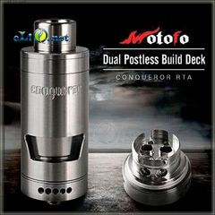Wotofo Conqueror RTA - обслуживаемый атомайзер-танк.