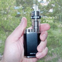 EHPRO Billow v3 - обслуживаемый атомайзер-танк. 