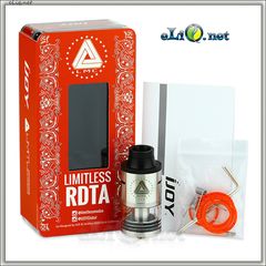 iJOY Limitless RDTA Атомайзер - 4мл. Генезис с велосити стойками. 