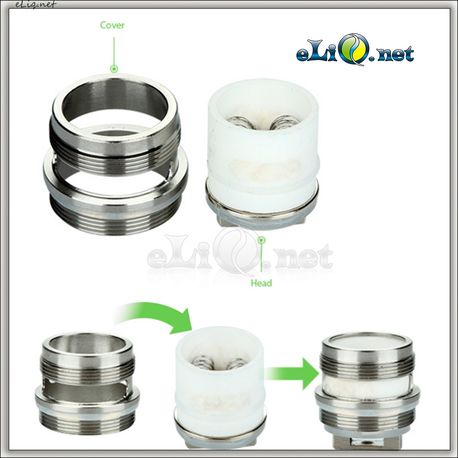 4pcs UD Simba CCC Head With SS Cover - испарители на Симбу.