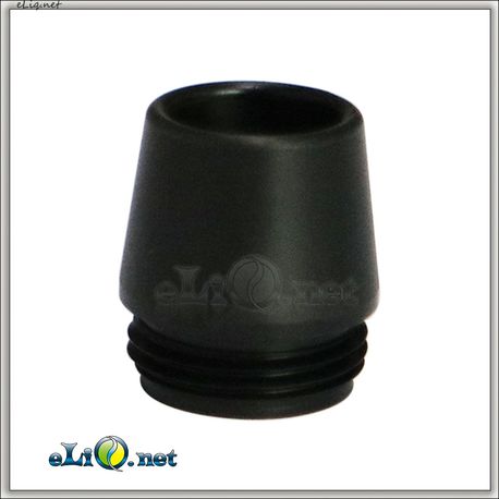 Широкий скошенный дрип-тип из делрина на GeekVape Tsunami 22/24 RDA. Diagonal Delrin Drip Tip.