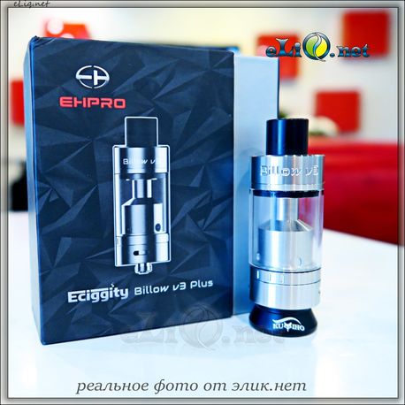 EHPRO Billow v3 Plus - обслуживаемый атомайзер-танк. 