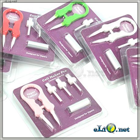 Coil Maker Pro Ceramic Tool Kit. Инструмент для намотки спирали, пинцет