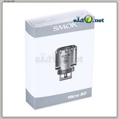 SMOK Micro R2 RBA Dual Coil - двуспиральная обслуживаемая база.