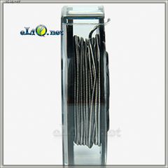 [GeekVape] 10ft Fused Clapton SS316 Tape Wire (26GA*2/Paralleled + 30GA) Фьюзед клэптон. Нержавейка.