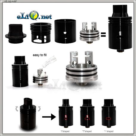 Ehpro Model T RDA - обслуживаемый атомайзер для дрипа.