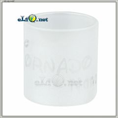 IJOY Tornado Nano Frosted Glass Tube With Logo - стеклянная колба для Торнадо нано.