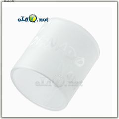 IJOY Tornado Nano Frosted Glass Tube With Logo - стеклянная колба для Торнадо нано.