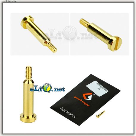 GeekVape Griffin 22/25 Golden Positive Pole Pin. Позолоченный пин на Гриффин.