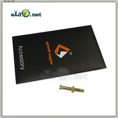 GeekVape Griffin 22/25 Golden Positive Pole Pin. Позолоченный пин на Гриффин.