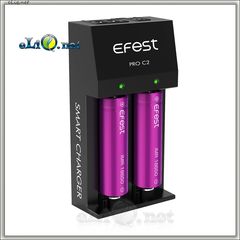 Efest Pro C2 charger универсальное двуслотовое зарядное устройство