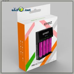 Efest Pro C4 Smart charger универсальное четырехслотовое зарядное устройство