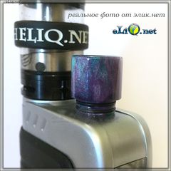 Широкий  дрип-тип, мундштук для Smoktech SMOK TFV8 и iJoy Tornado