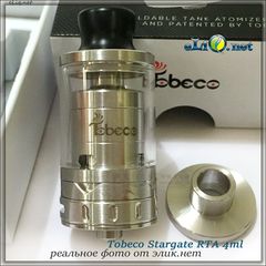 Tobeco Stargate RTA - 4 ml - обслуживаемый атомайзер.