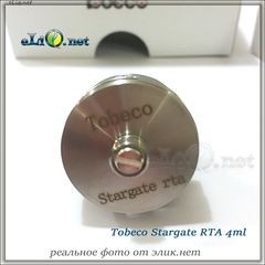 Tobeco Stargate RTA - 4 ml - обслуживаемый атомайзер.