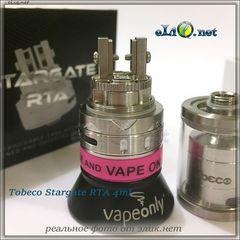 Tobeco Stargate RTA - 4 ml - обслуживаемый атомайзер.