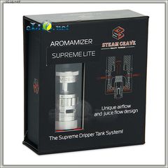 Steam Crave Aromamizer SupremeLite RDTA - 2ml+5ml, SS - обслуживаемый атомайзер-танк для дрипа. Аромамайзер. 