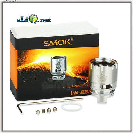 SMOK TFV8 RBA - обслуживаемая база.