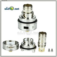 Eleaf Lemo 3 (Type A) Atomizer with RBA Base - 4ml. Сабомный + обслуживаемый атомайзер-танк. 