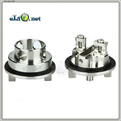 Eleaf Lemo 3 (Type A) Atomizer with RBA Base - 4ml. Сабомный + обслуживаемый атомайзер-танк. 