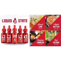 30 мл Liquid State - Sweet Leaf - Georgia. Премиальные жидкости из США. USA
