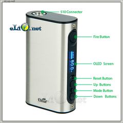 80W Eleaf iPower TC MOD - 5000mAh  - боксмод вариватт с температурным контролем.