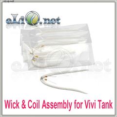 2 ОМ (фитиль и спираль) Vivi Tank Wick & Coil Assembly