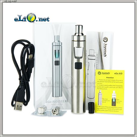 Joyetech eGo AIO D22 XL Quick Start Kit - 2300mAh - стартовый набор для начинающих.