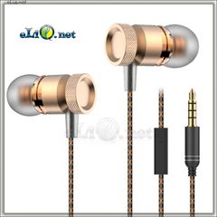 In-ear Style Metal Line-control Earphone. Наушники с микрофоном. HLD-EP199