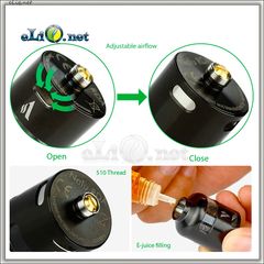 Дрипка Vaporesso Nalu RDA - обслуживаемый атомайзер для дрипа.