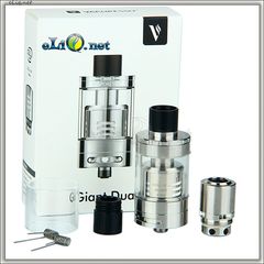 Vaporesso Giant Dual Tank with RTA Deck - 4ml - сабомный атомайзер с обслуживаемой базой.﻿