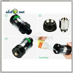 Vaporesso Giant Dual Tank with RTA Deck - 4ml - сабомный атомайзер с обслуживаемой базой.﻿