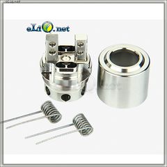 Vaporesso Giant Dual Tank with RTA Deck - 4ml - сабомный атомайзер с обслуживаемой базой.﻿