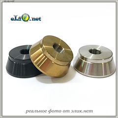 Подставка с резьбой под 510 атомайзер. Нержавеющая сталь.