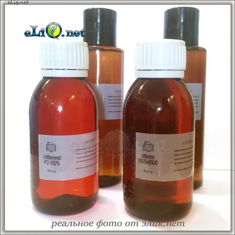120ml 36mg HC Unflavored E-liquid - никотин.