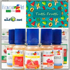 20 мл. Tutti Frutti. Жидкость для заправки электронных сигарет от FlavourArt (Италия) Тутти Фрутти.