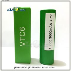 [30A] 3000mah Sony VTC 6 IMR18650  - flat top - Высокотоковый аккумулятор 