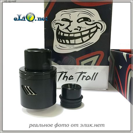 Дрипка Wotofo The Troll 25 RDA V2 - обслуживаемый атомайзер для дрипа. Троль.