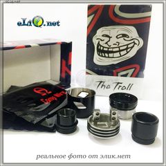Дрипка Wotofo The Troll 25 RDA V2 - обслуживаемый атомайзер для дрипа. Тролль.